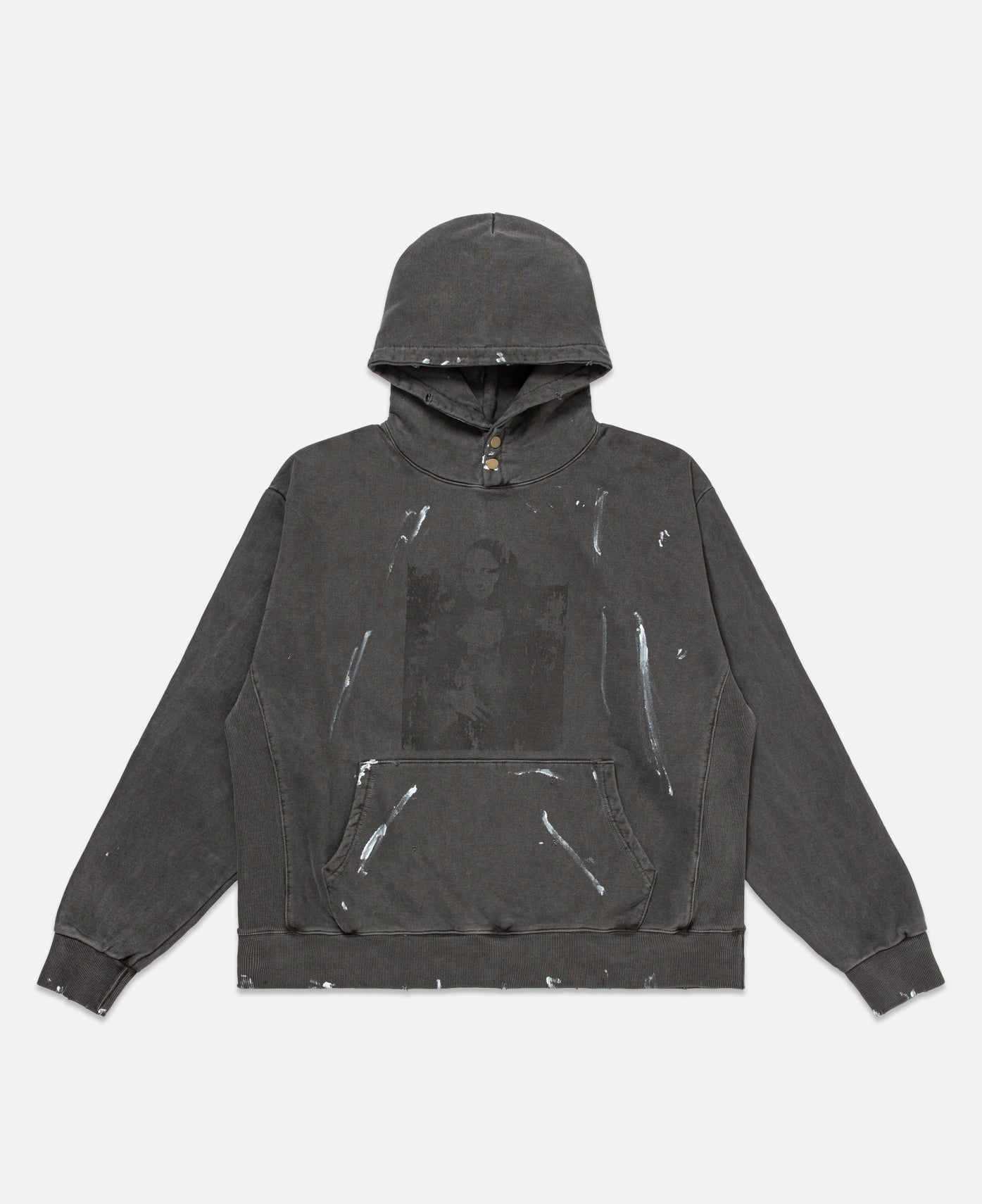 S.O.S Vintage Hoodie (Grey)