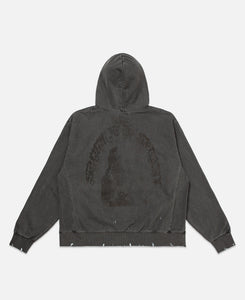 S.O.S Vintage Hoodie (Grey)