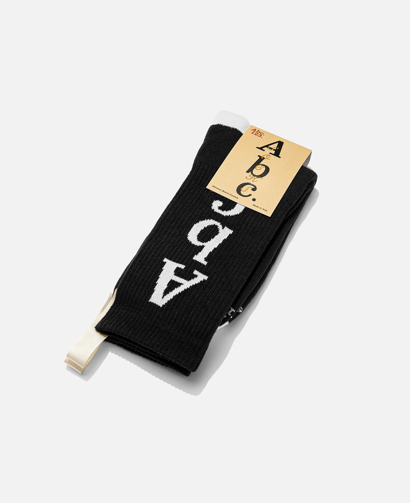 Abc. 123. Socks (Black)