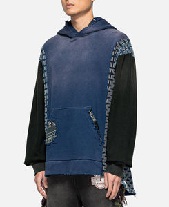 Sashiko Hoodie (Navy)