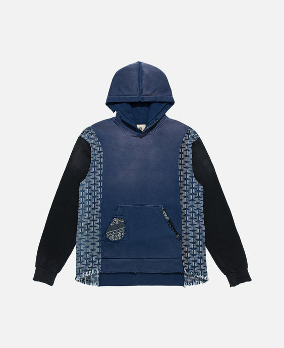 Sashiko Hoodie (Navy)