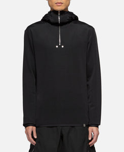 Hooded Zip Top (Black)