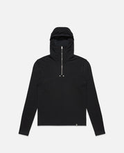 Hooded Zip Top (Black)