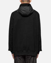 Mixed Zip Hoodie (Black)