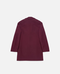 Short Coat (Burgundy)