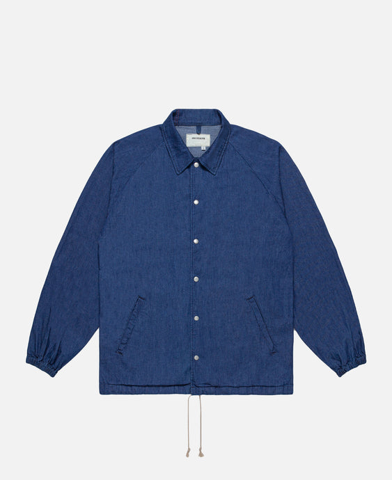 Denim Coach Jacket (Blue)