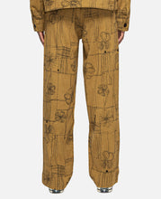 Brunoy Fatigue Pants (Brown)