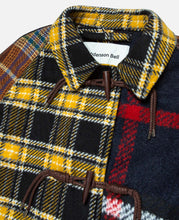 Multi Check Duffle Coat (Multi)