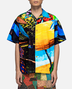 Unisex Impressionist Printed Shirt (Multi)