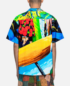 Unisex Impressionist Printed Shirt (Multi)