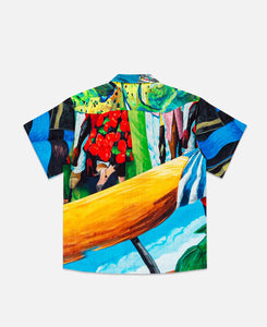 Unisex Impressionist Printed Shirt (Multi)