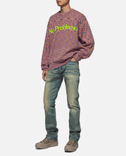 Space Dye No Problemo Knit (Purple)