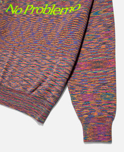 Space Dye No Problemo Knit (Purple)