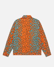 Cargo Collared Military Jacket (Orange)