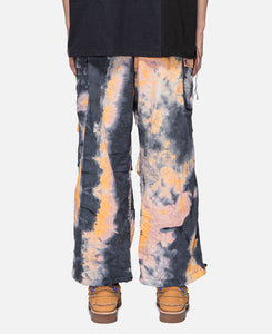 Hand Dyeing Nylon Trousers (Yellow)