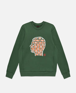 Bricken Head Crewneck Sweatshirt (Green)