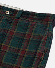 Check Relax Shorts (Green)
