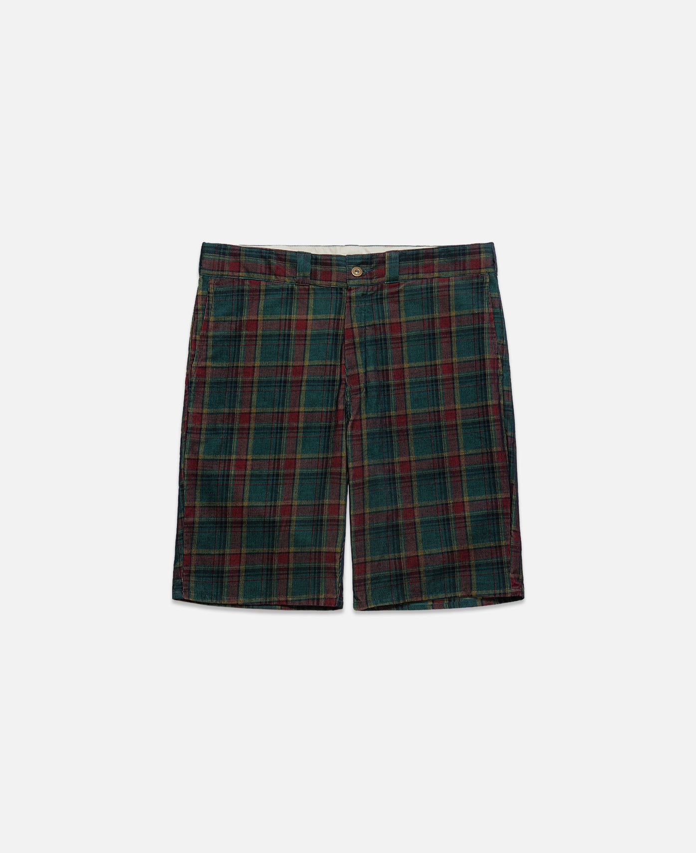 Check Relax Shorts (Green)
