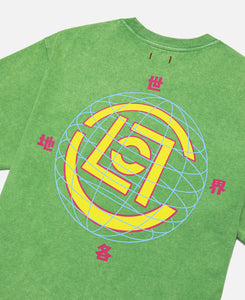 CLOT Globe Logo T-Shirt (Green)