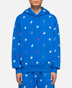 CLOT Pattern Hoodie (Blue)