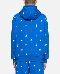 CLOT Pattern Hoodie (Blue)