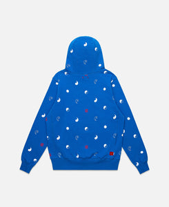CLOT Pattern Hoodie (Blue)