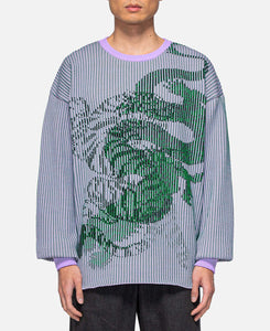 Dragon & Tiger Crewneck (Purple)