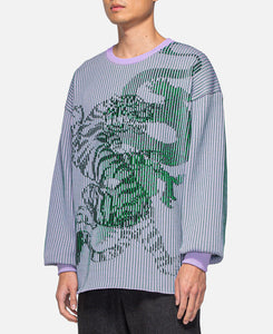 Dragon & Tiger Crewneck (Purple)