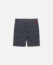 Flower Relax Shorts (Navy)