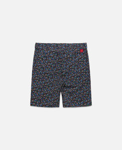 Flower Relax Shorts (Navy)