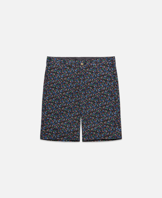 Flower Relax Shorts (Navy)