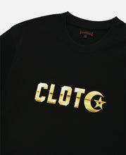Gold CLOT T-Shirt (Black)