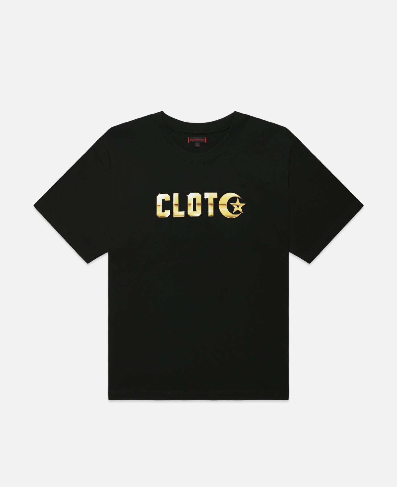 Gold CLOT T-Shirt (Black)