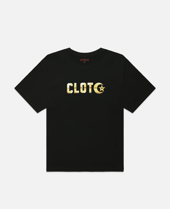 Gold CLOT T-Shirt (Black)