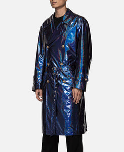Gradua Trench Coat (Blue)