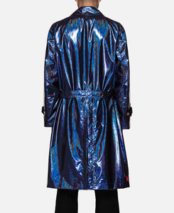 Gradua Trench Coat (Blue)