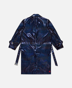 Gradua Trench Coat (Blue)