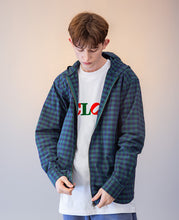 Hooded Zip Shirt (Green)
