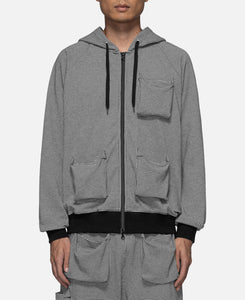 Kung Fu Plaid Parka (Black)