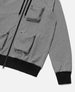 Kung Fu Plaid Parka (Black)