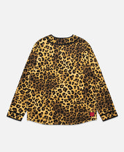 Leopard Baseball Shirt (Yellow)