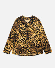 Leopard Baseball Shirt (Yellow)