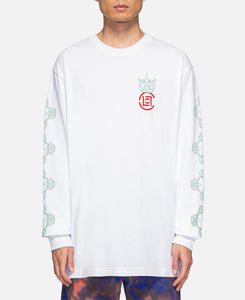 CLOT Lion L/S T-Shirt (White)