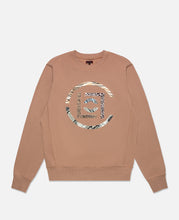 CLOT Logo Fabric Patch Sweatshirt (Brown)
