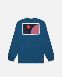CLOT Logo Painting L/S T-shirt (Navy)