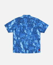 Open Collar Shirt (Blue)