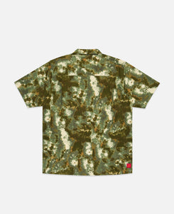 Open Collar Shirt (Green)