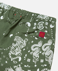 Pajama Shorts (Olive)