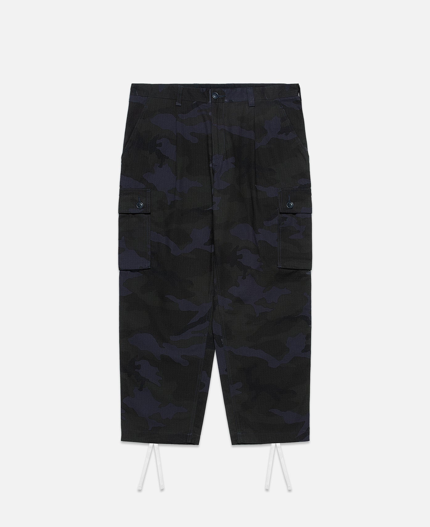 Parachute Cargo Pants (Black Camo)