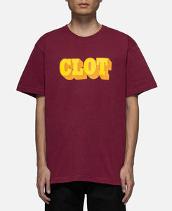 Shadow Logo T-Shirt (Burgundy)